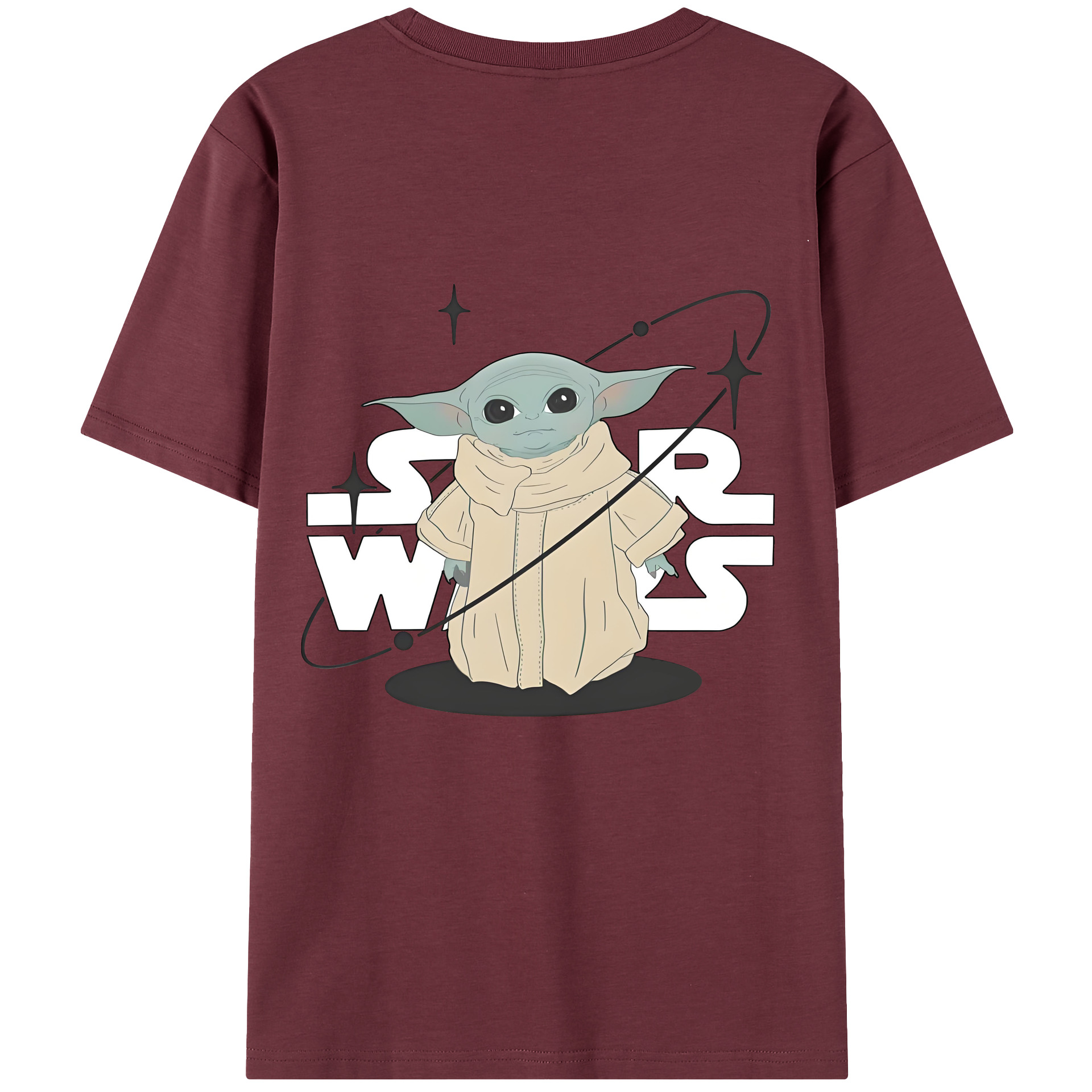 （画像用） スター・ウォーズ Star Wars 綿100％半袖Tシャツ（背面プリント）